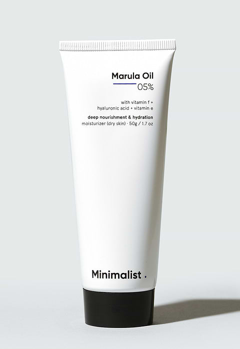 Minimalist 5% marula oil moisturizer