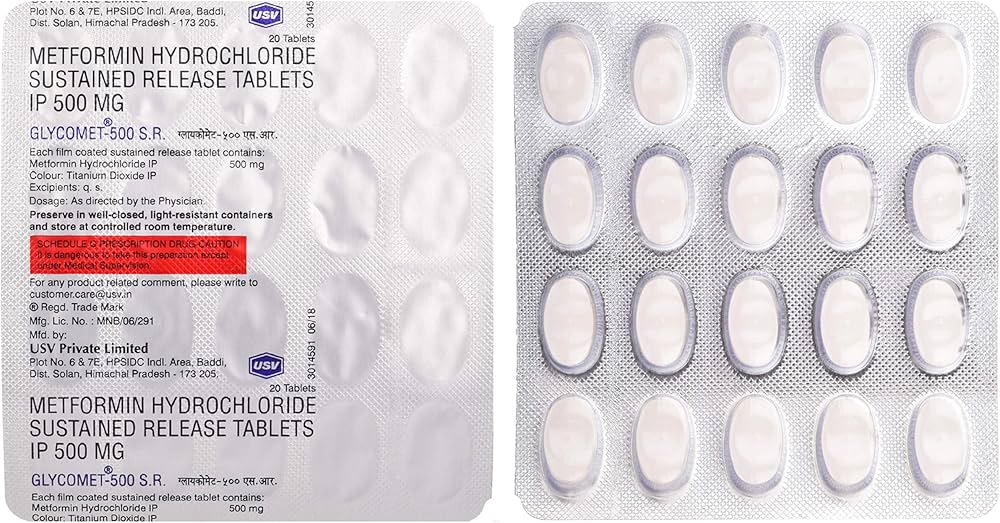 GLYCOMET 500MG SR